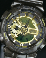 G-Shock Brown & Gold